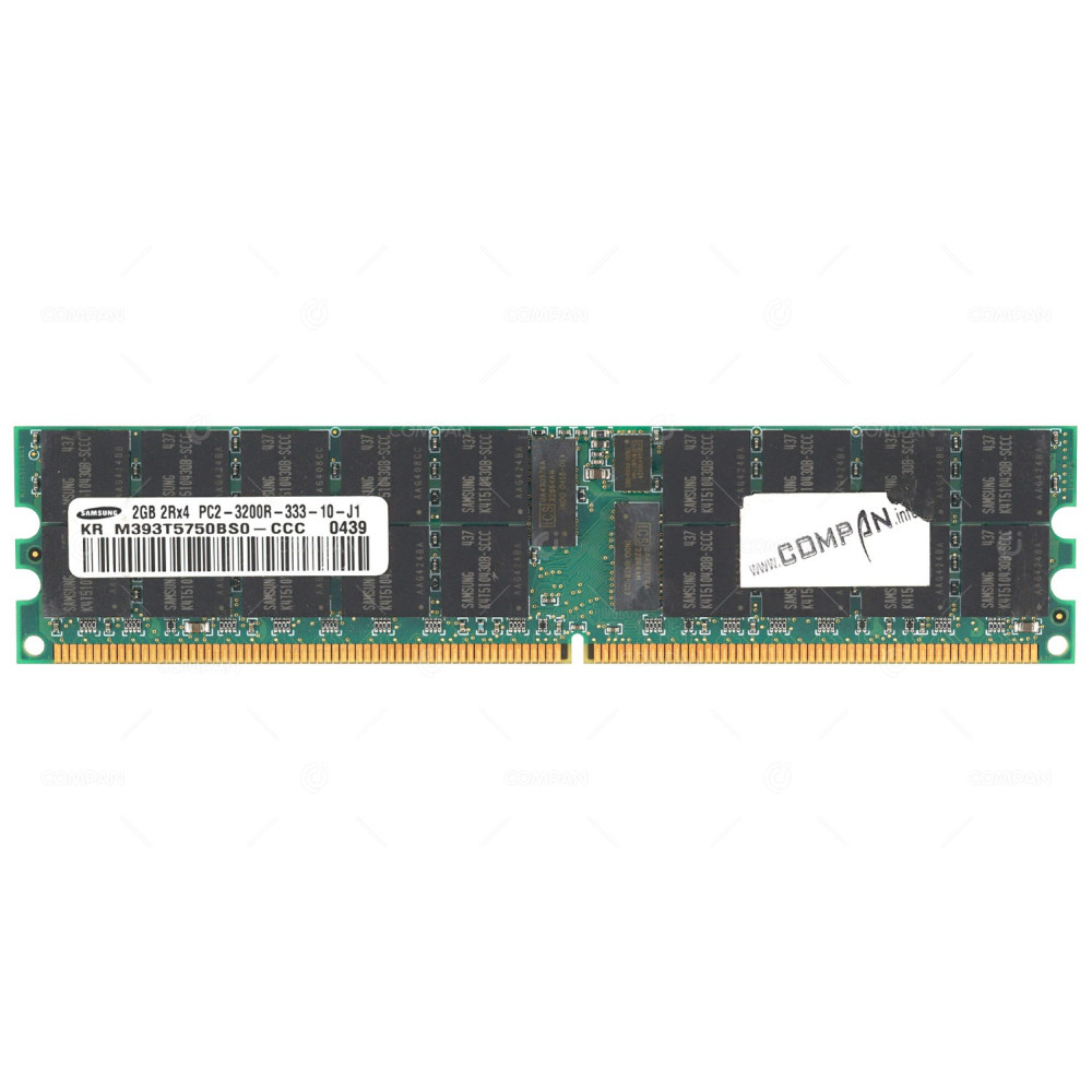 M393T5750BS0-CCC SAMSUNG MEMORY 2GB 2RX4 PC2 3200R DDR2 -